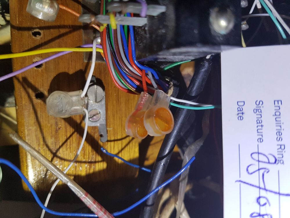 Hope you can see the photo, in the middle there's a large black cable contains many pairs of wires, which will be connected to the unit through the jumper. I believe this one is the lead cable you are talking about.