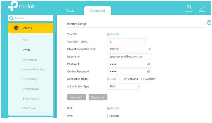 Will My Tp Link Archer Vr 1600v Modem Work With Nbn Fttp Connection 