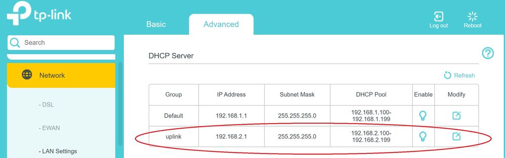 Archer ADSL bridge set up new DHCP subnet.jpg