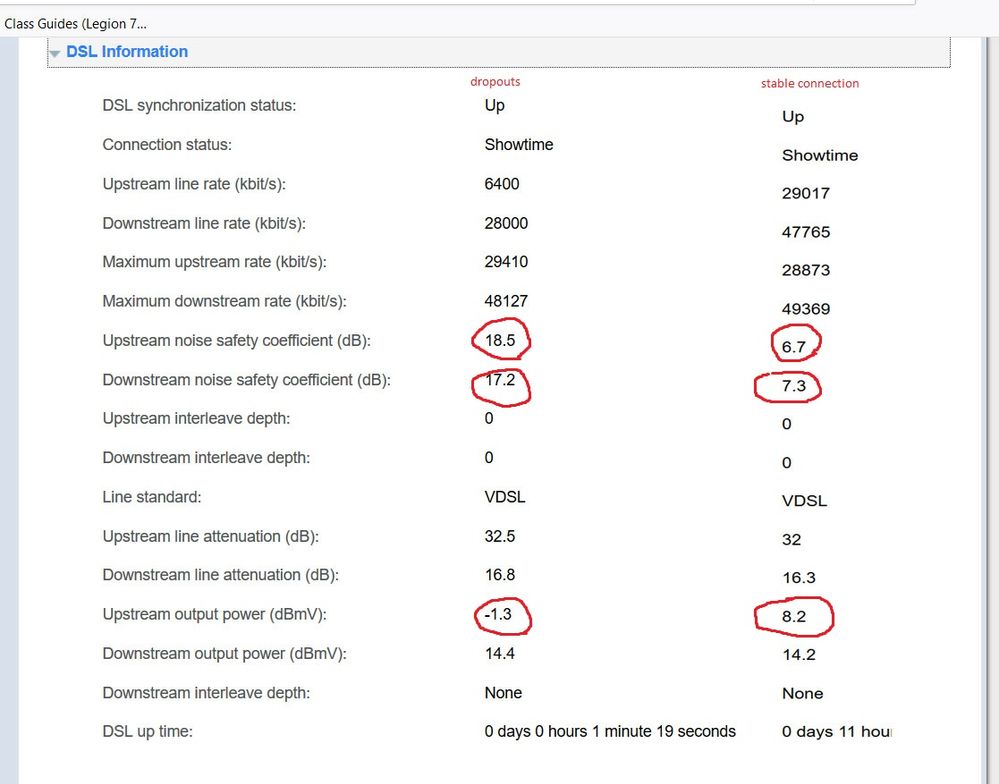 Left side disconnects right my stable connection